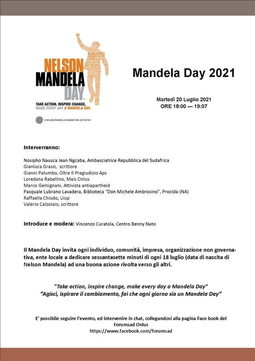 Mandela day 2021